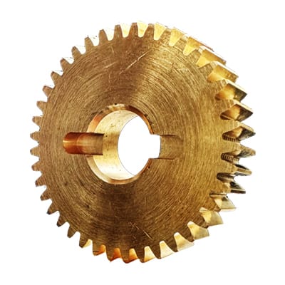 دنده گیربکس آلومینیوم برنز جک گوچی(کاما)