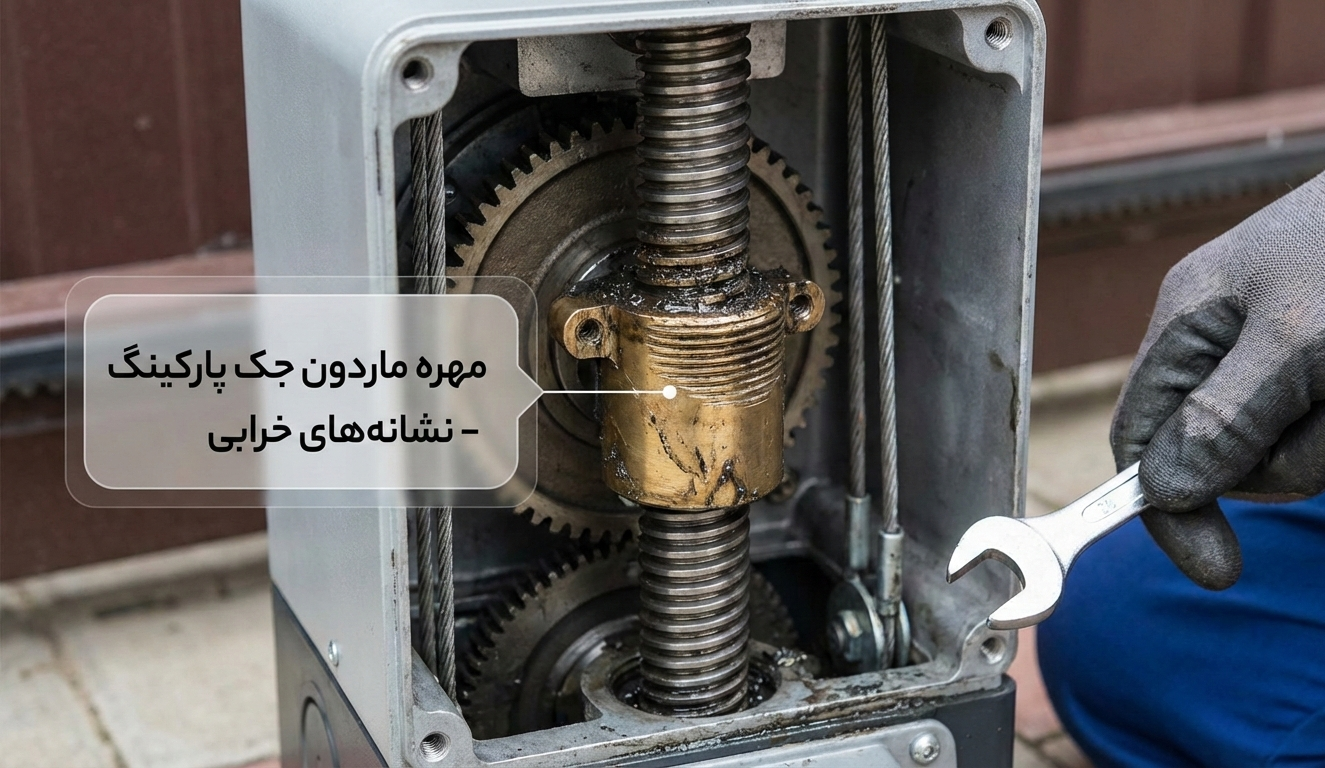 مهره ماردون جک پارکینگ ابزاردر