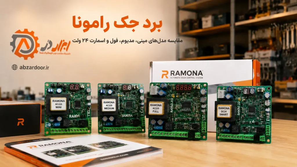 مرکز کنترل جک پارکینگ رامونا سایت ابزاردر